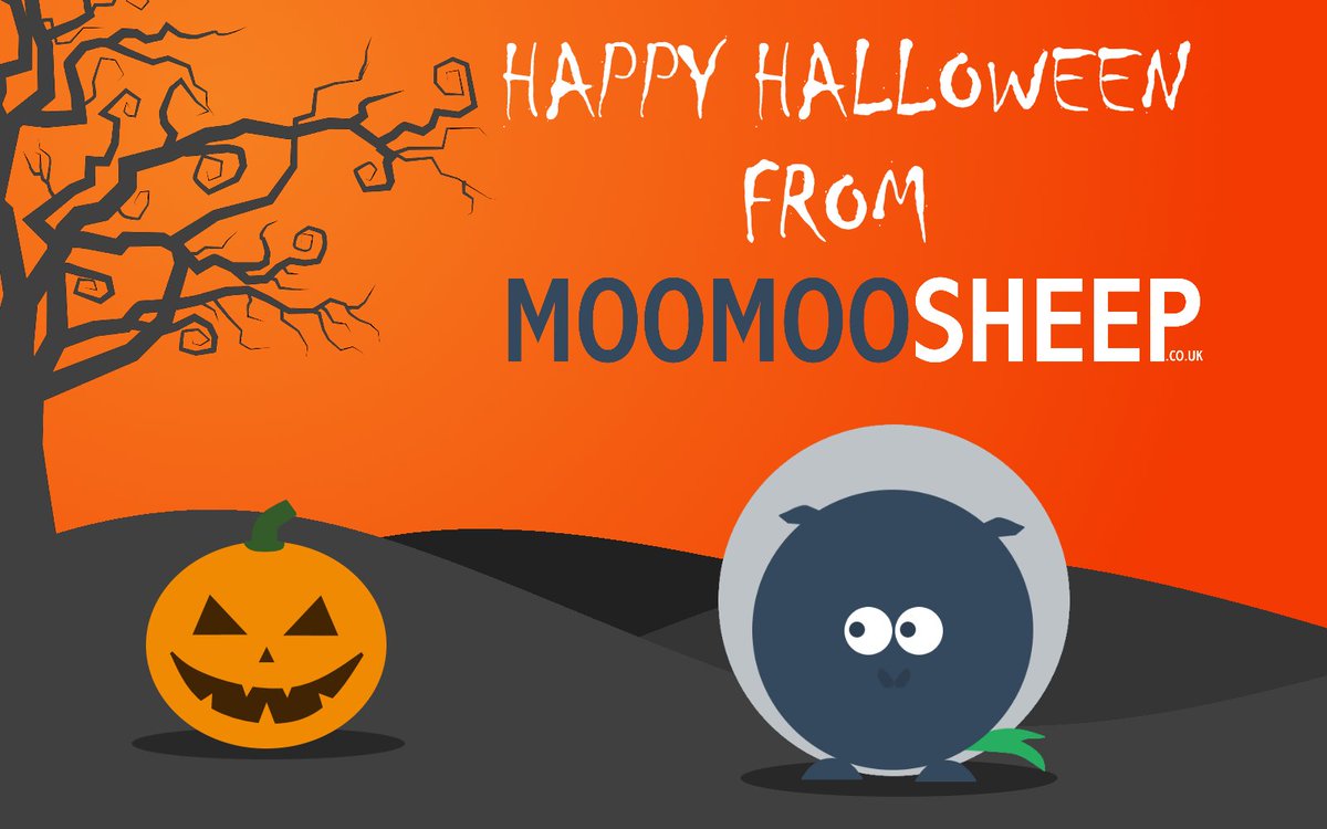 #HappyHalloween From all of us at MooMooSheep! 
#DigitalMarketing #Harrogate #Webdesign