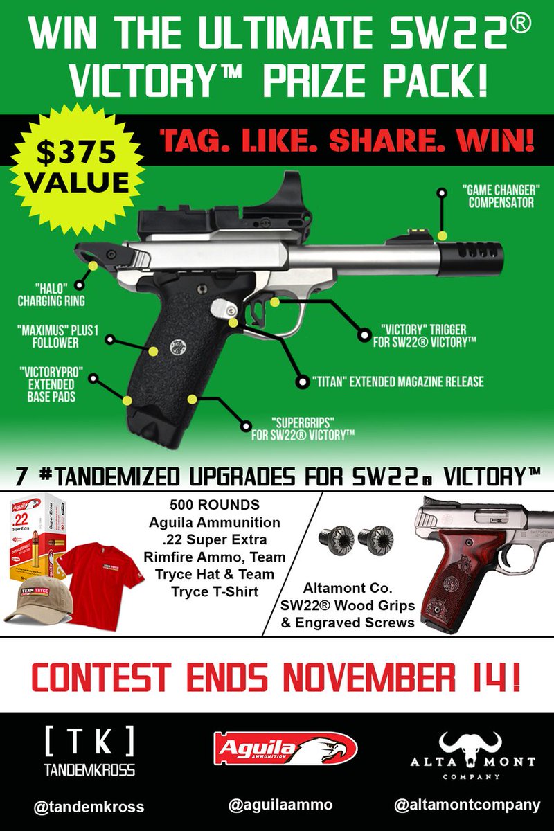 AltamontCompany's tweet photo. @tandemkross has put together the ultimate upgrade prize pack for the SW22 Victory. You will not want to miss this! https://t.co/1gkHqQo9Hd https://t.co/6OkAAnEgrR