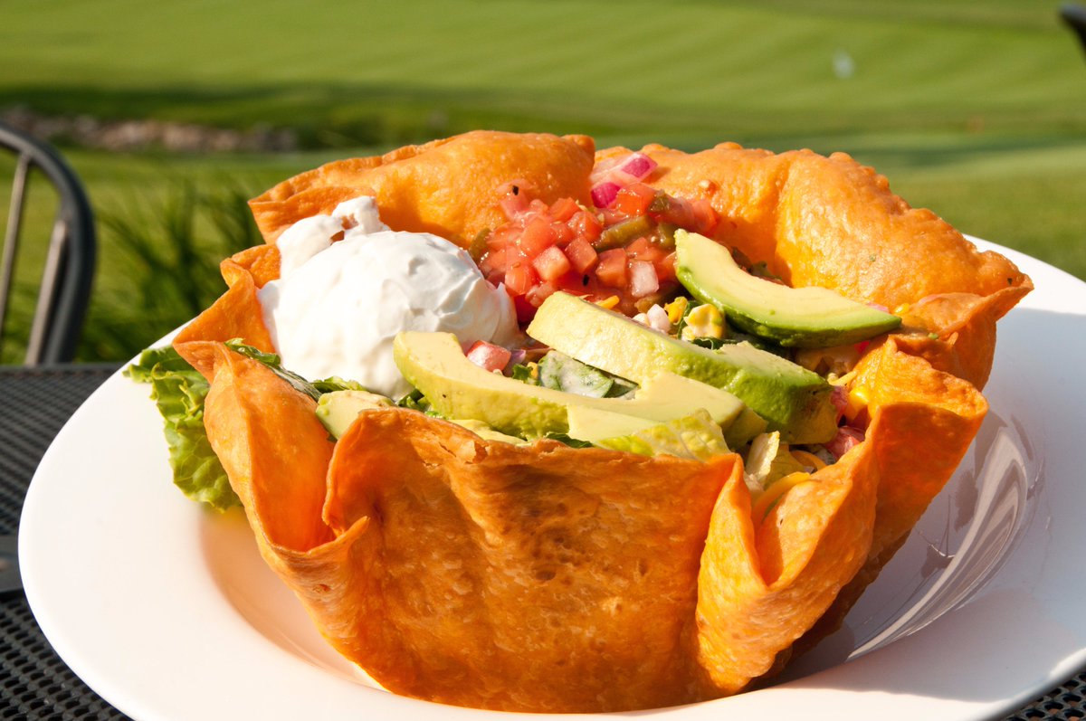Our Taco Salad is back on the menu!   #delicious #bistro #grovecityohio
