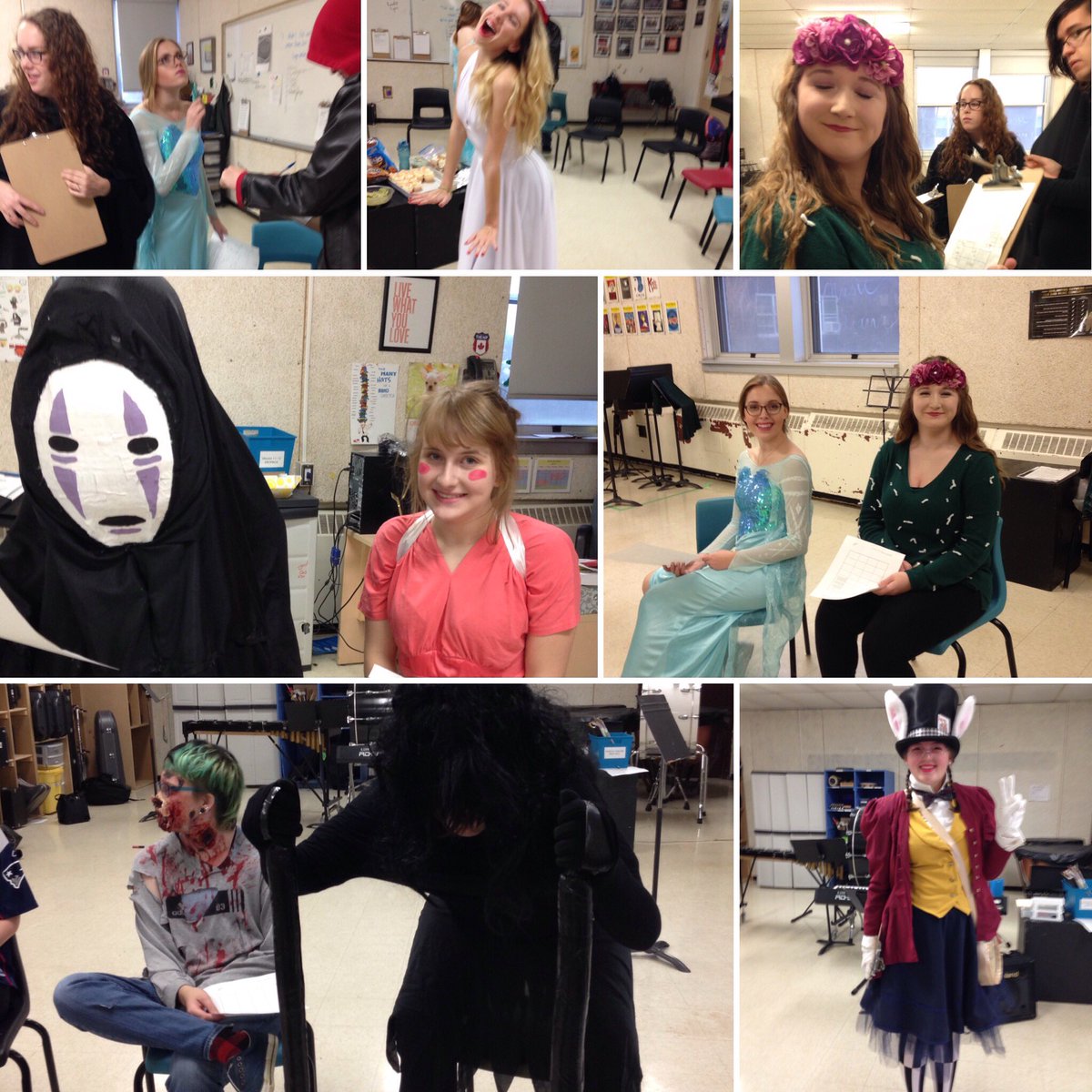 mspenwell's tweet image. Solving a Murder Mystery in Drama today #stayincharacter #halloweenANDoutcomes