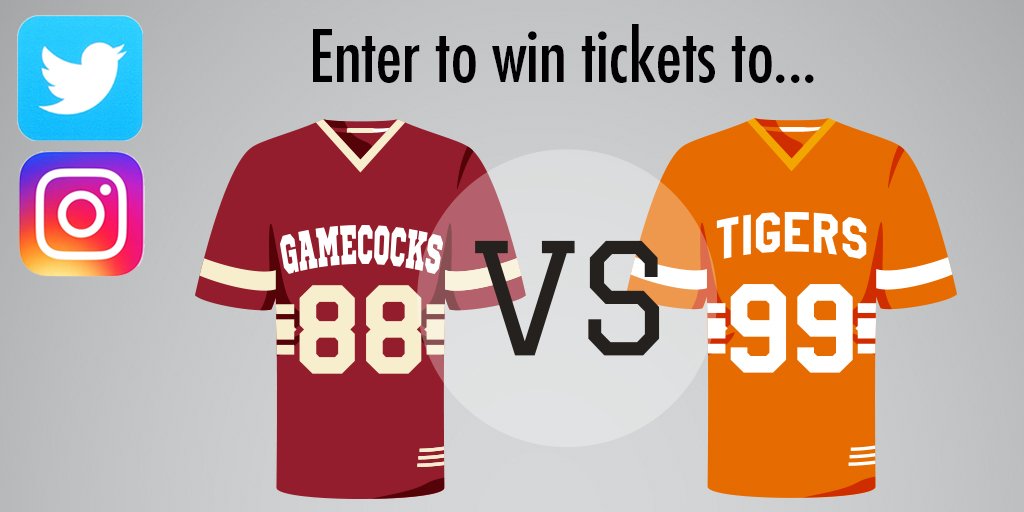 sclottery's tweet image. Win 2 tickets to the USC vs. Clemson game on Nov. 26. RT and FOLLOW @sclottery to enter! #AllIn #SpursUp