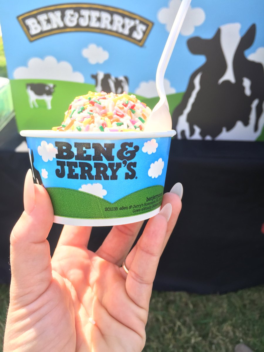 Nothing better than Ice Cream and good weather!