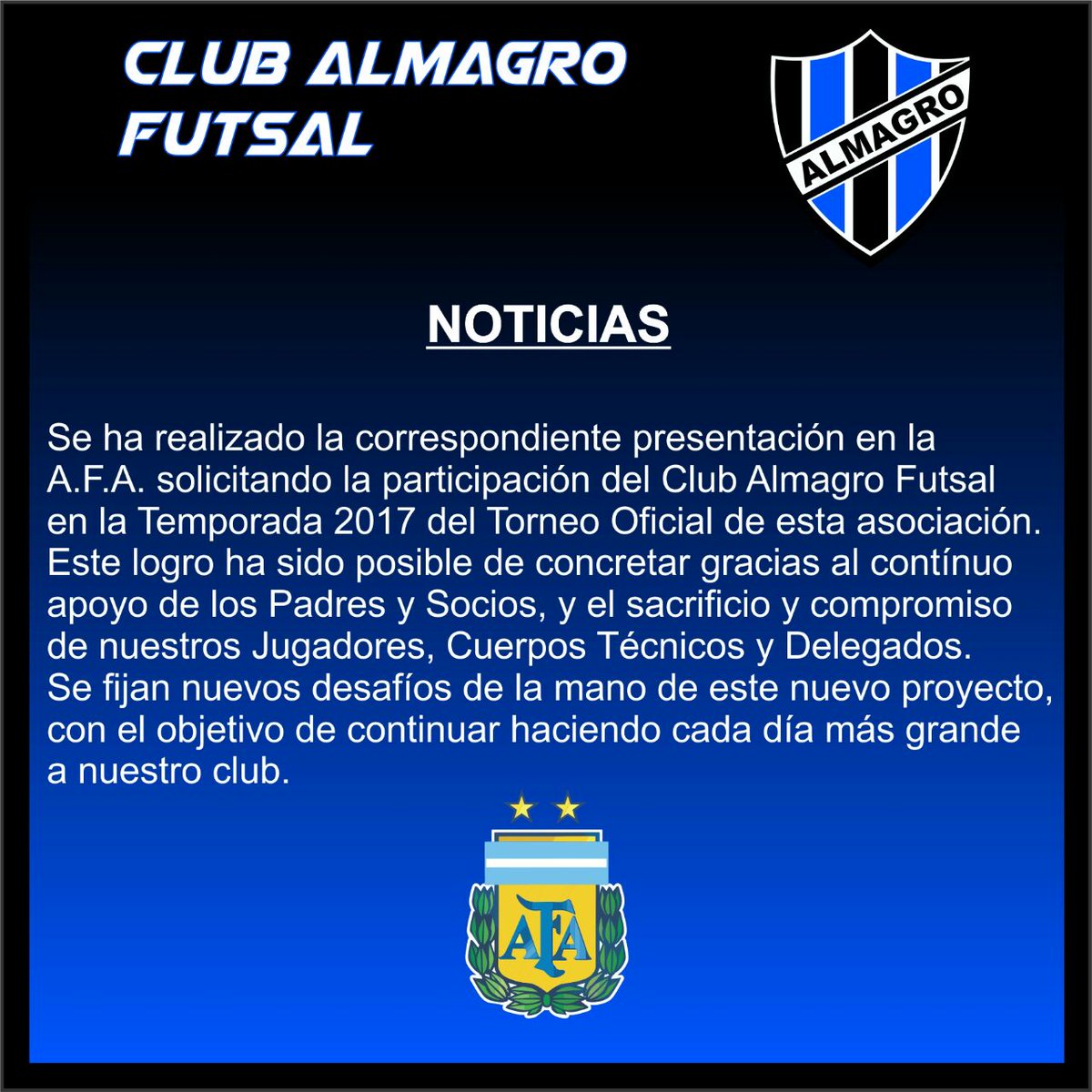 Almagro futsal sigue  creciendo