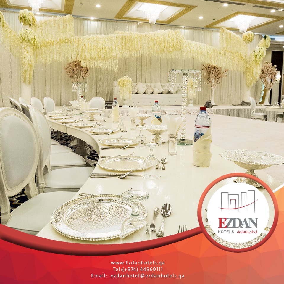 Ezdanhotels's tweet image. Planning an event? Whatever the occasion, Ezdan Hotel team is looking forward to make your event a memorable one
#EzdanHotels #Qatar #Doha