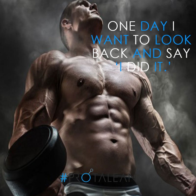 protalean's tweet image. ''One day I want to look back and say I did it''
#Protalean #MotivationMonday