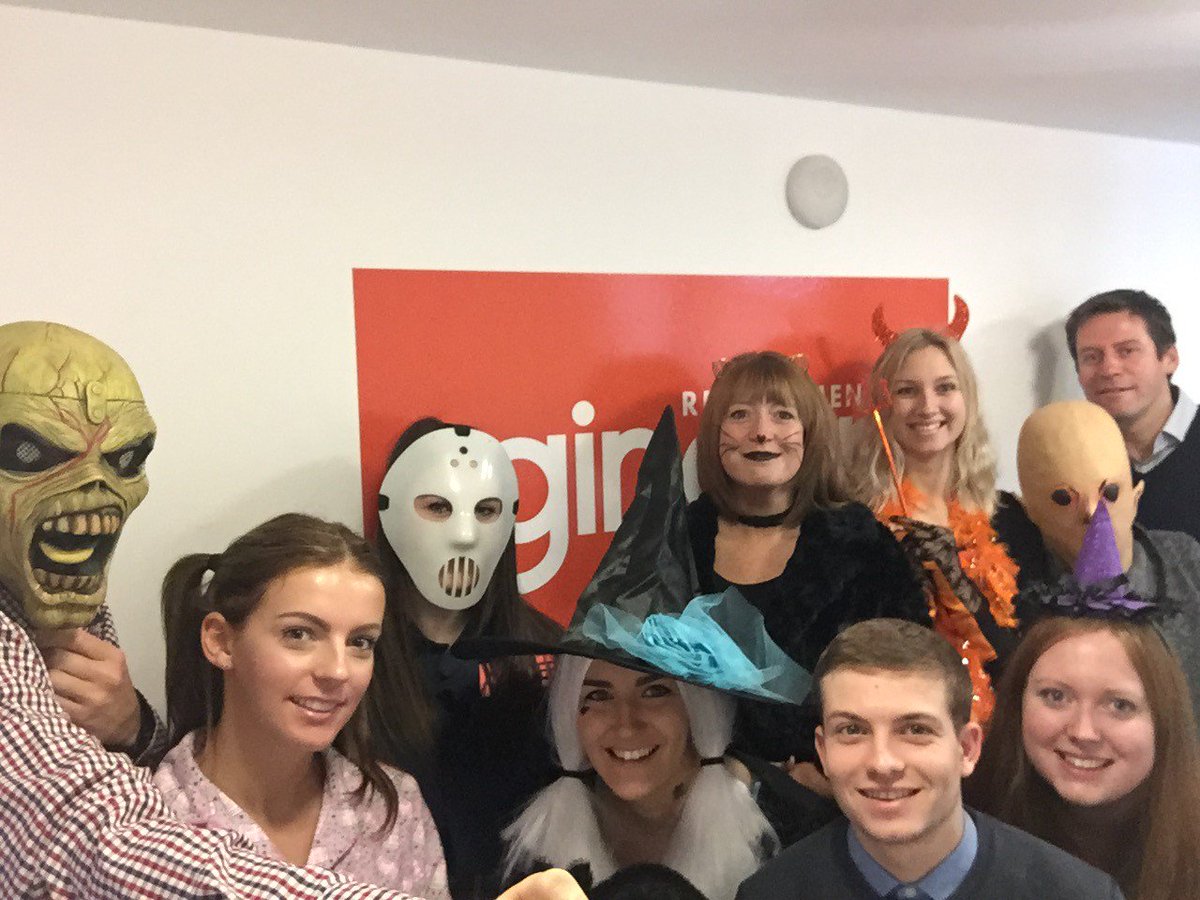 GingerGroupRec's tweet photo. Happy Halloween from all the team @ Ginger HQ!! https://t.co/OMR2Oz4waw