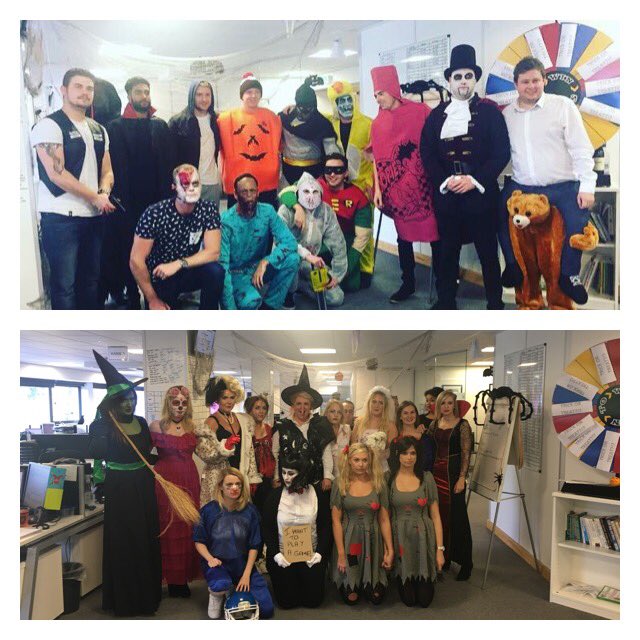 sarahvickers1's tweet photo. Girls and Boys  halloween for @CRY_UK  @GenesISthestart  #raiseawareness #CRY_UK https://t.co/t88gUxCZrB