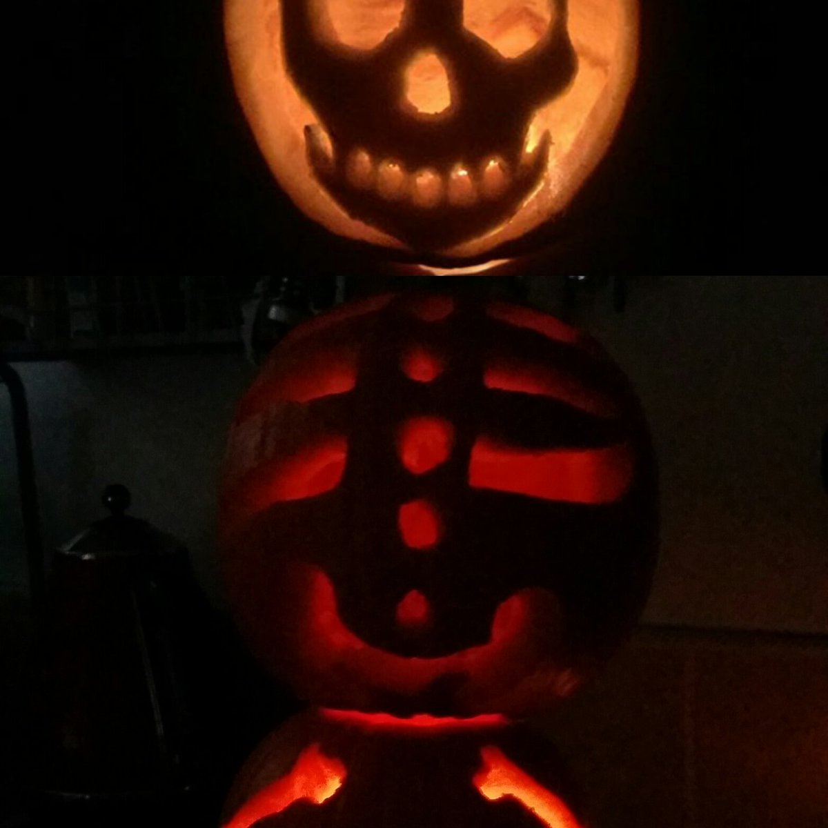 Work #halloweenpumpkin comp entry. Not a bad #teameffort #candlesnotallowed