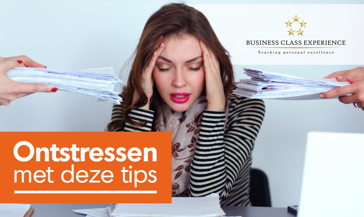 Wordt het je allemaal te veel op werk? Deze 3 tips verminderen je stress: blog.businessclassexperience.com/2016/06/30/3-t… #BCE16