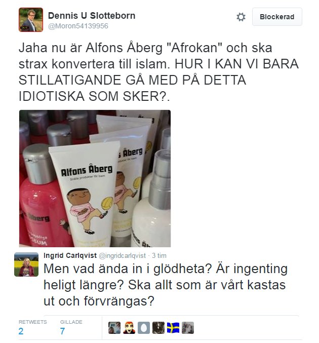KlaggetNU's tweet photo. Damer och herrar, vi har ett nytt peakinternetz - när den "SDvänliga" rörelsen får frispel över en mörkhyad karaktär i Alfons Åberg https://t.co/yCDjk3n2OU