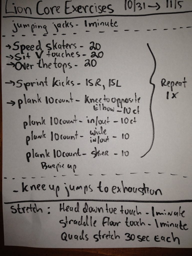 dugLiontrainer's tweet image. #strongtothecore