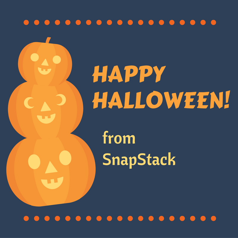 snap_stack's tweet image. Happy Halloween from the SnapStack Team!