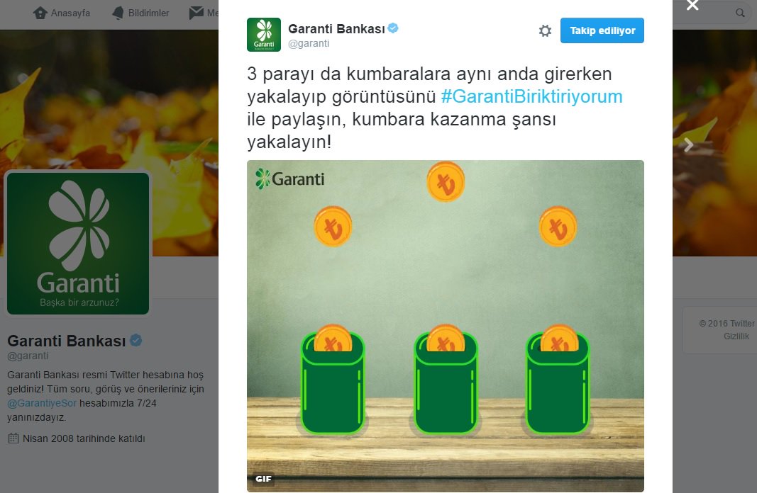 yzeyno's tweet photo. @garanti #GarantiBiriktiriyorum https://t.co/nkWEz5hIbV