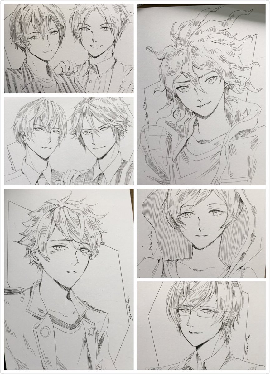Ink sketch commissions 