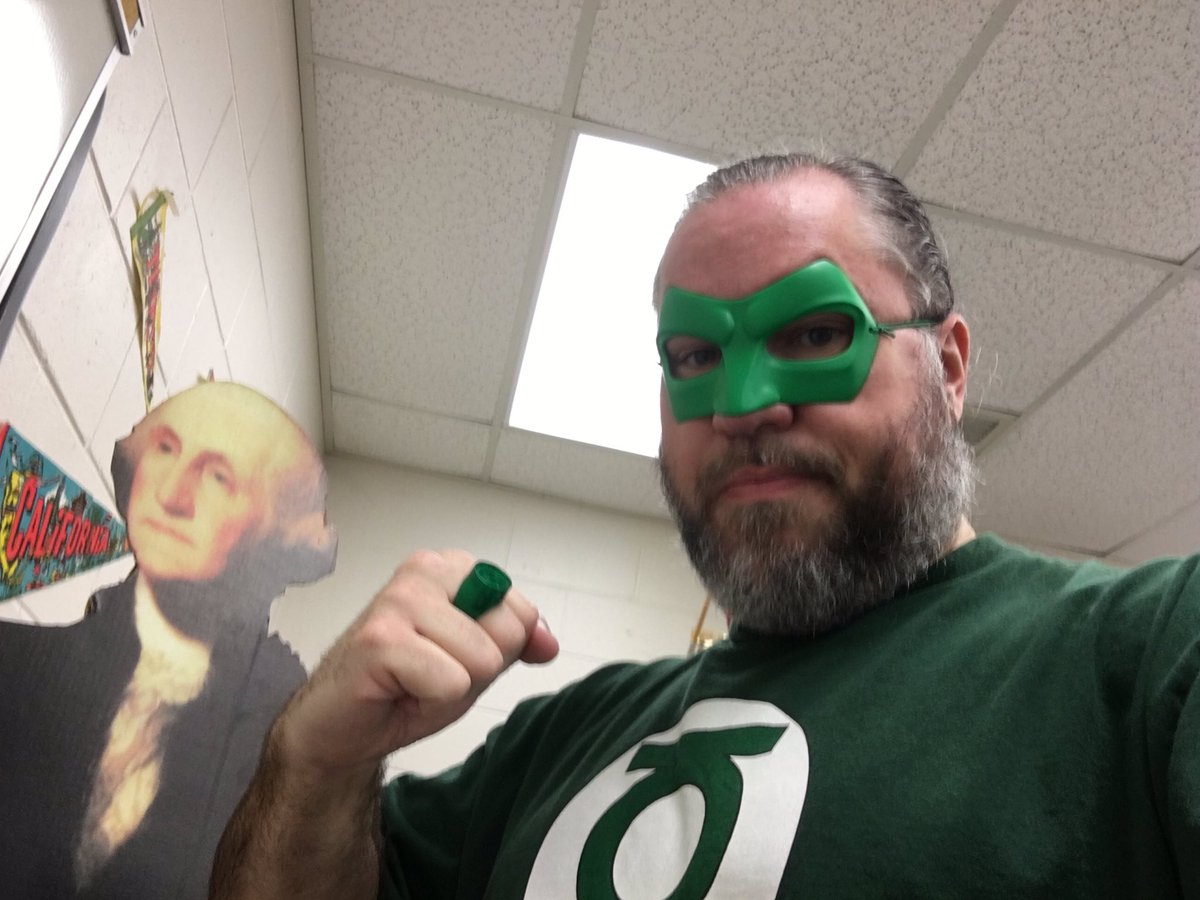 funkyhistoryt's tweet photo. Ready to fight evil today #csmriseup https://t.co/wvLWtKH7df