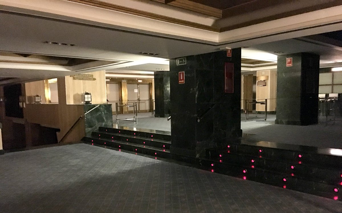 OBenghozi's tweet photo. #RIPE73 is now over at Madrid and everything was packed away... https://t.co/wnPwN7fqzY