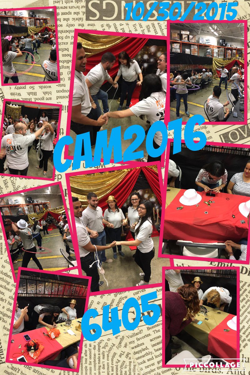 Felicidades a todos nuestros cajeros en su mes! CAM2016! Gracias por todo lo que hacen todos los días! #thd6405