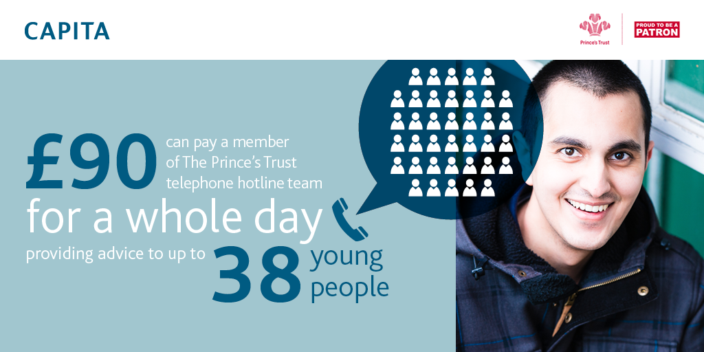 Charity Week starts today and across Capita we are getting into the spirit of fundraising for our corporate charity partner @PrincesTrust