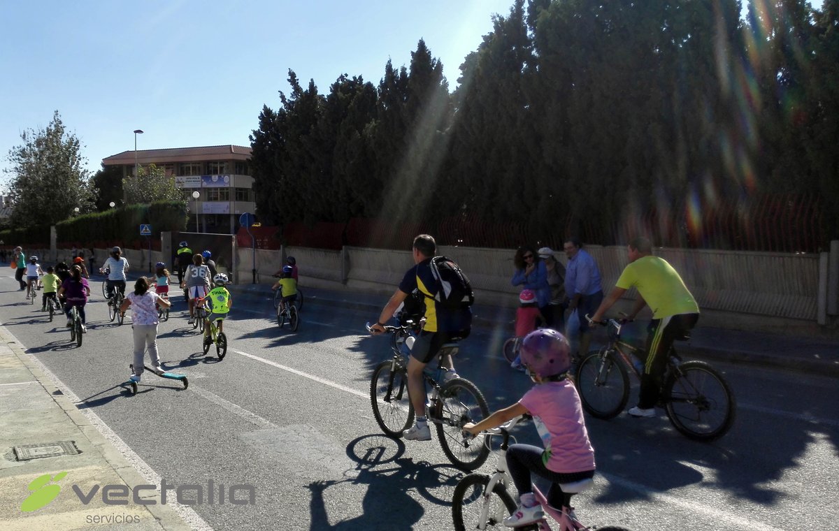 '#Ciclovia en tu barrio' ayer en Avda. Isla de Corfú, organizado por la Concejalía de Movilidad y coordinado por <a href="/VectaliaServ/">Vectalia Servicios</a> 
#Alicante