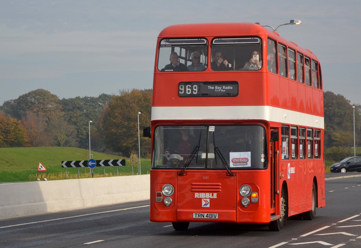 Another view of the Bay Radio Bus  Heysham Link Road 31st Oct <a href="/TheBayOfficial/">Heart North Lancashire and Cumbria</a> <a href="/CostainGroup/">Costain Group</a> <a href="/Heysham_Link/">Heysham_Link</a> <a href="/MorecambeBID/">morecambebid</a> <a href="/The_Visitor/">Morecambe Visitor</a>
