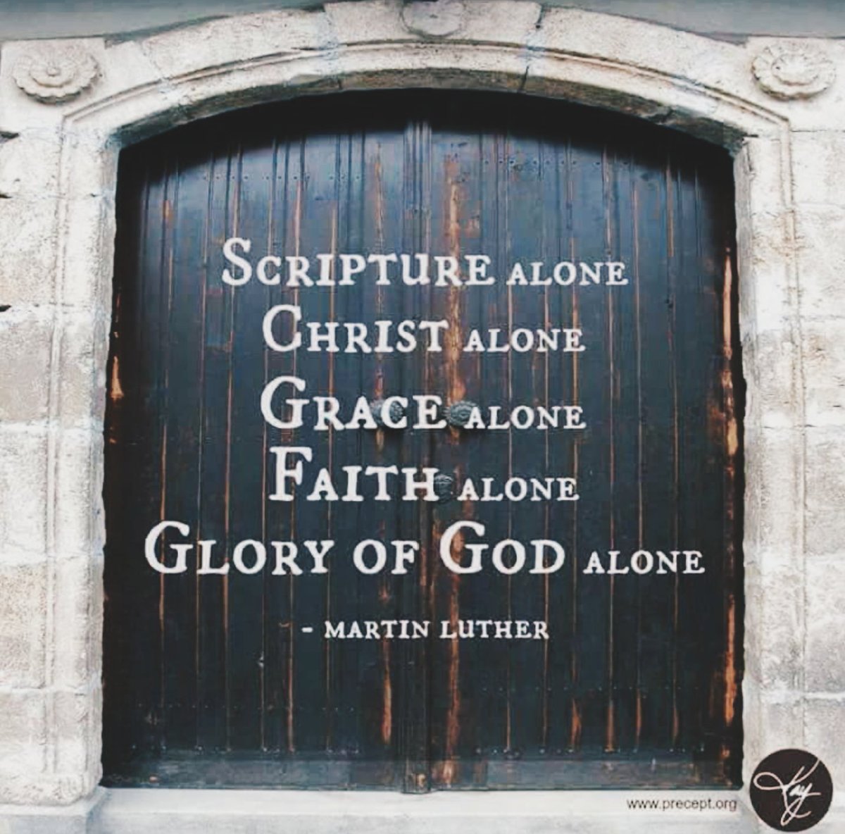 jessicamarie419's tweet image. Happy Reformation Day!
🔨🚪⛪️

Here I stand, I can do no other.
#theologymatters #stillprotesting