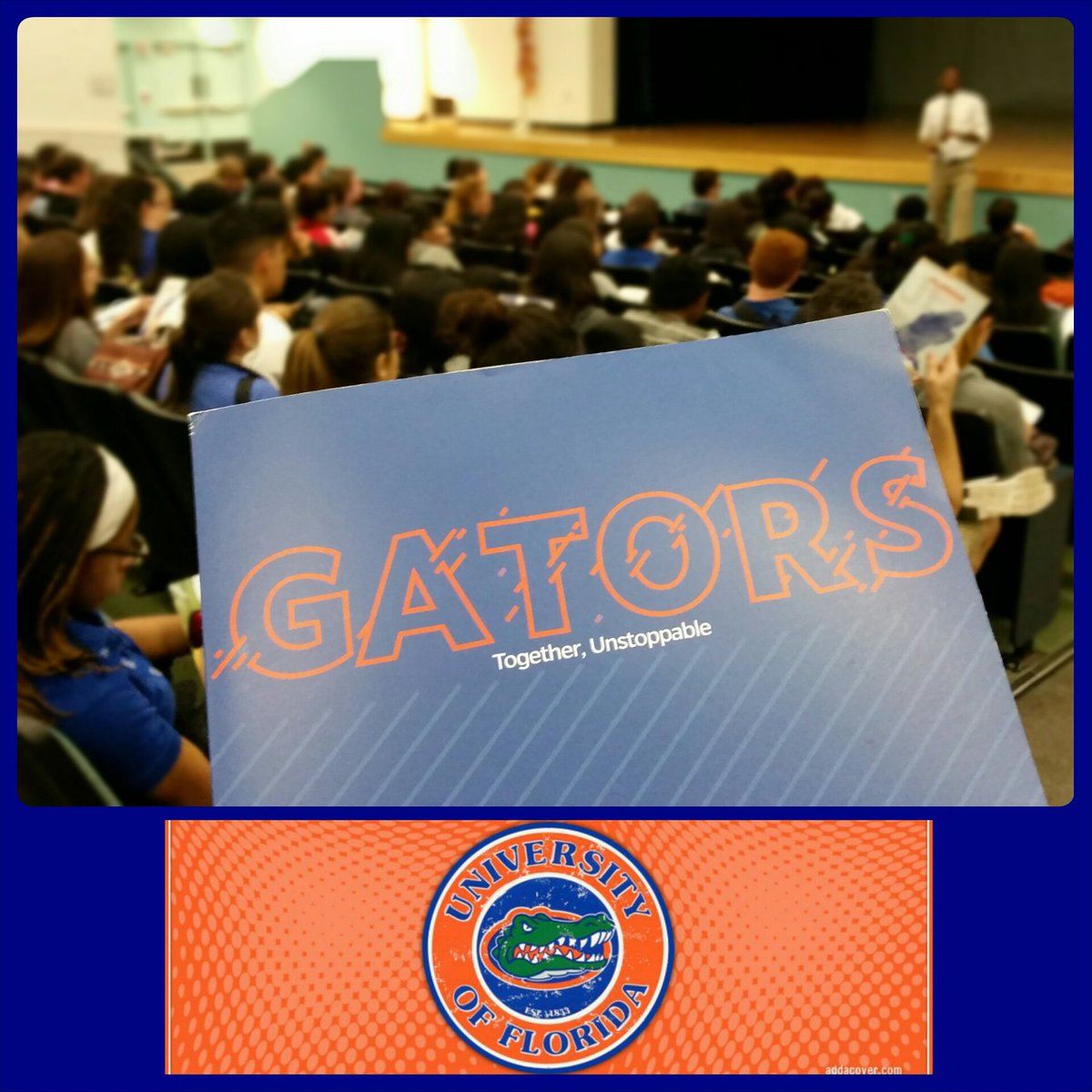 @SDSHS Seniors #ExploringOptions w/ @UFAdmissions #GatorNation #Together,Unstoppable @MiamiSup @MDCPSDAS @MDCPSSouth