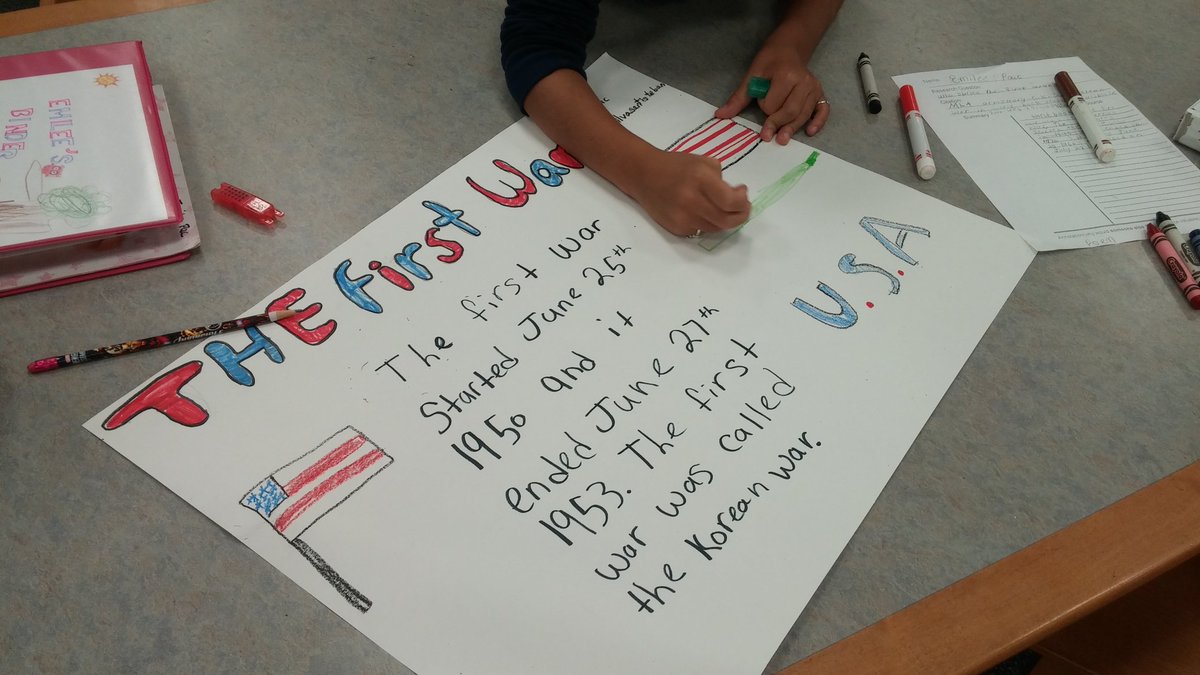 technojohnson's tweet photo. The #makerspace is a busy place this week to honor our Veterans! @CpsSupt @e_butson https://t.co/jjsmPfwXVJ