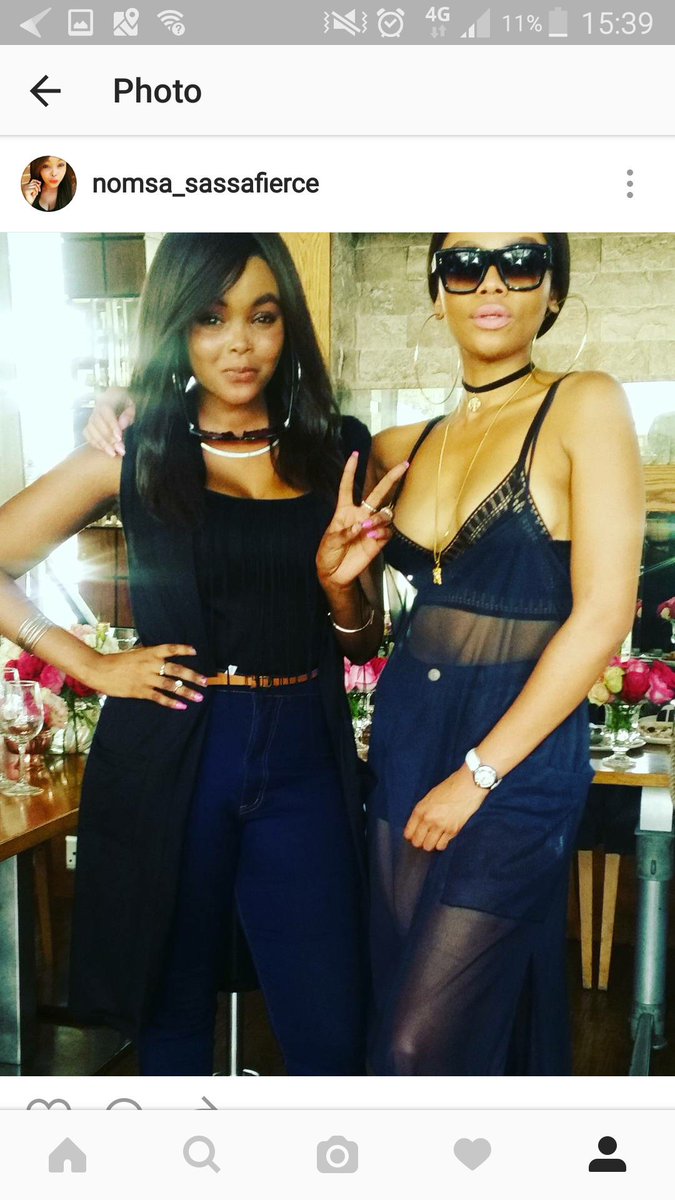 nomsa_m's tweet photo. #ultimatelunch  highlight of my 2016 😄😄😄😍😍 handing out with my Inspiration ❤hv u even in ur life @bonang_m I luv u https://t.co/yfcs0kGilX