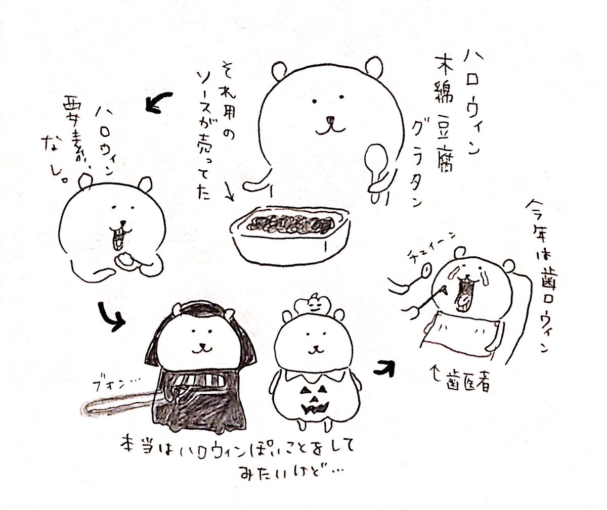 ナガノ シュコーシュコー言わない くまです