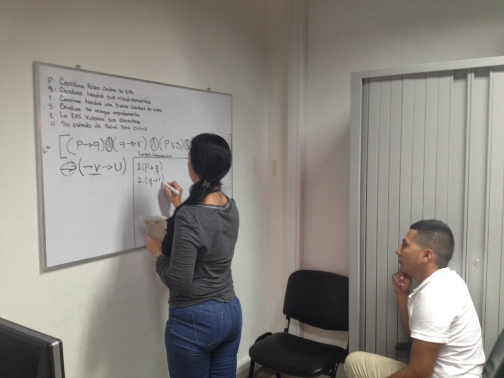 ccastano's tweet image. En la @UNADCALI vivimos los #CIPAS del curso #logicamat aprovecha estos espacios