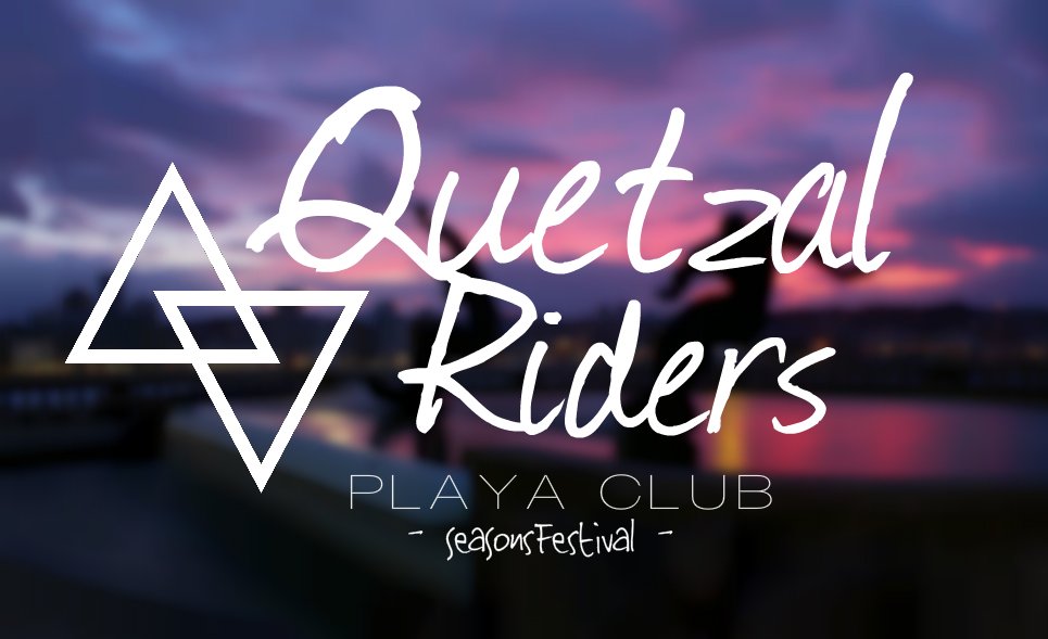QuetzalRiders's tweet photo. ESTE VIERNES 4 ESTAREMOS EN EL PLAYA CLUB A LAS 23h FORMANDO PARTE DEL SEA SONS FESTIVAL. NO OS LO POD'EIS PERDER!! Entrada: 5e https://t.co/DWZqGDILvy