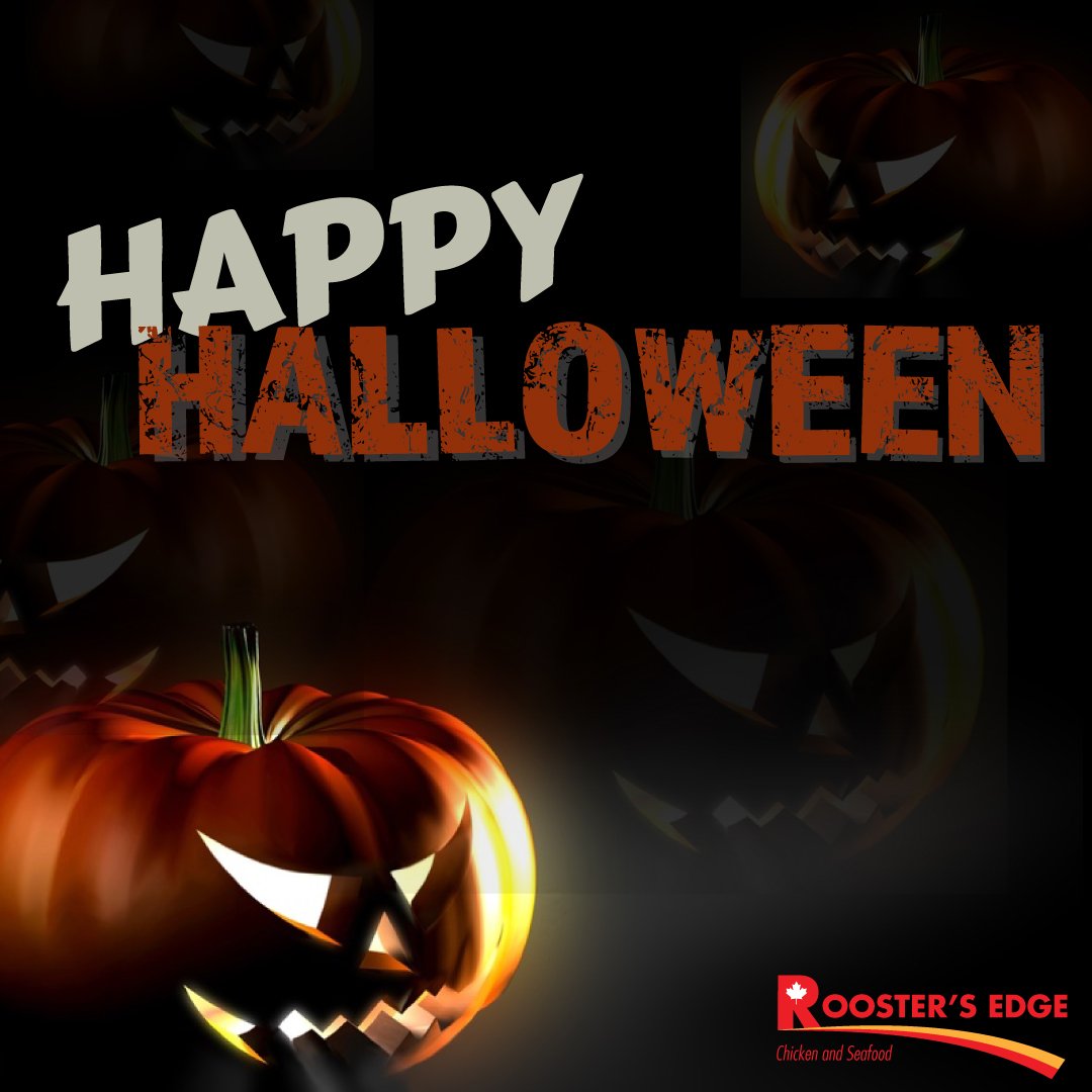 RoostersEdge's tweet photo. #HappyHalloween! Have a spook-tacular night! https://t.co/zj4eA6KgMQ