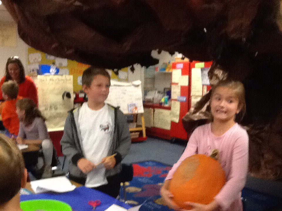 cantorclassroom's tweet image. Pumpkin math