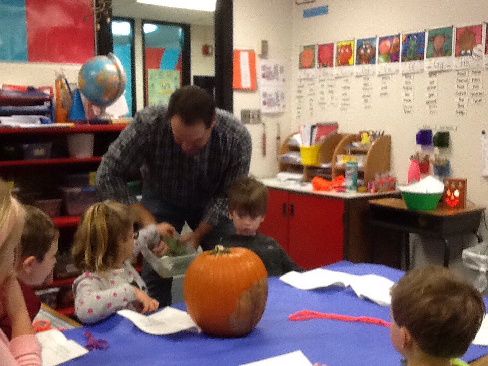 cantorclassroom's tweet image. Pumpkin math