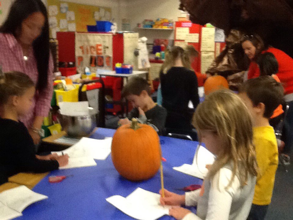 cantorclassroom's tweet image. Pumpkin math