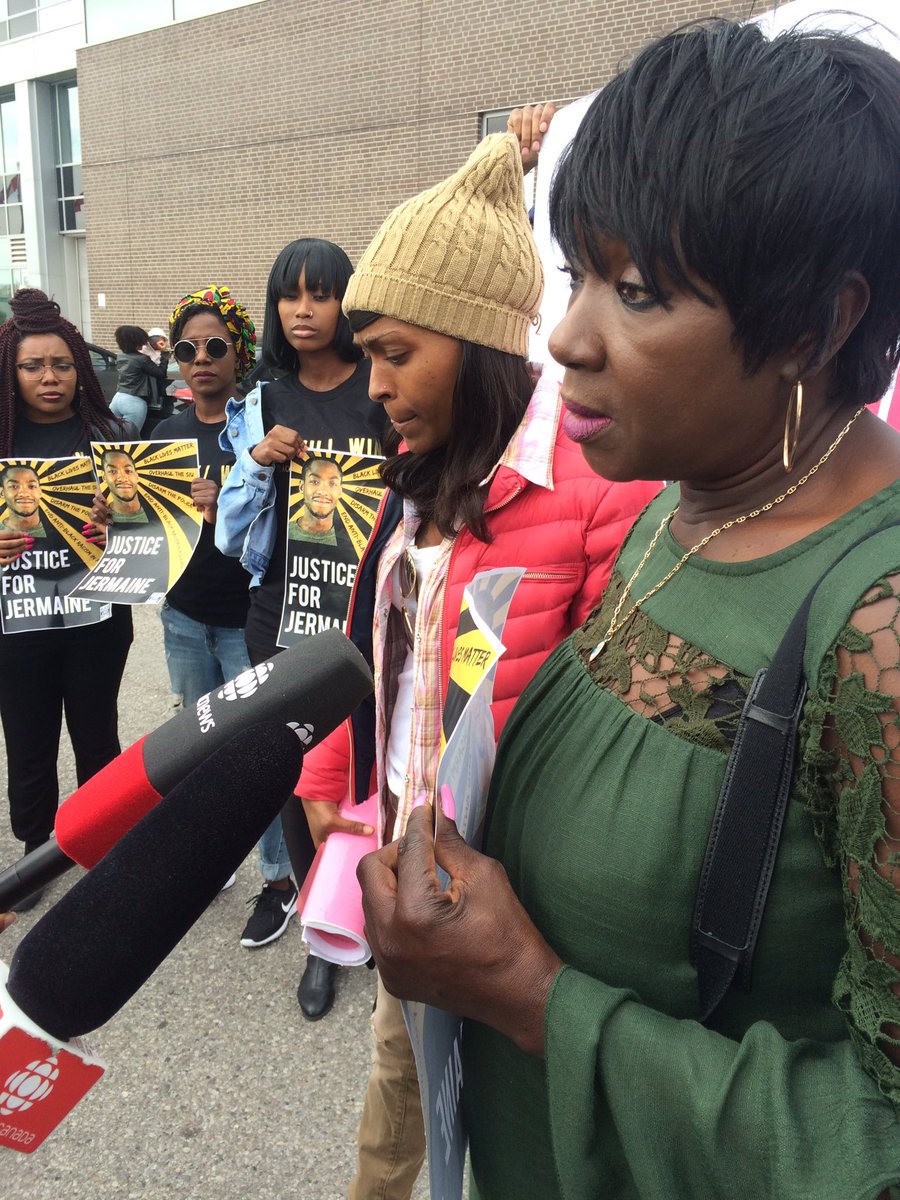 StandVsRacism's tweet photo. Fighting for Jermaine. Fighting for Abdirahman. Fighting for Andrew. Fighting for black lives to matter here, in Canada. https://t.co/niEAXqXuEe