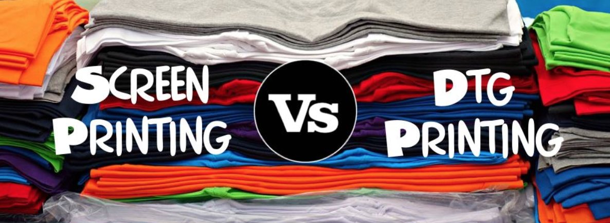 printsandthread's tweet photo. Ever wondered what the difference is between #ScreenPrinting and #DTGPrinting? Let #PrintsAndThreads explain... https://t.co/KXHmaqrLhb https://t.co/30HIa8LYZE