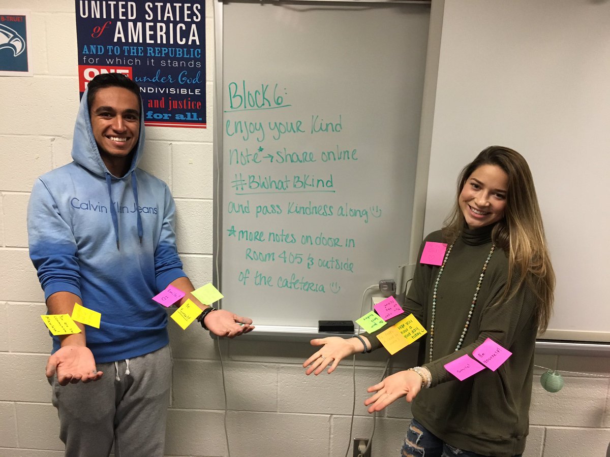 Spread the love @ Briar Woods! #BWhatBKind
