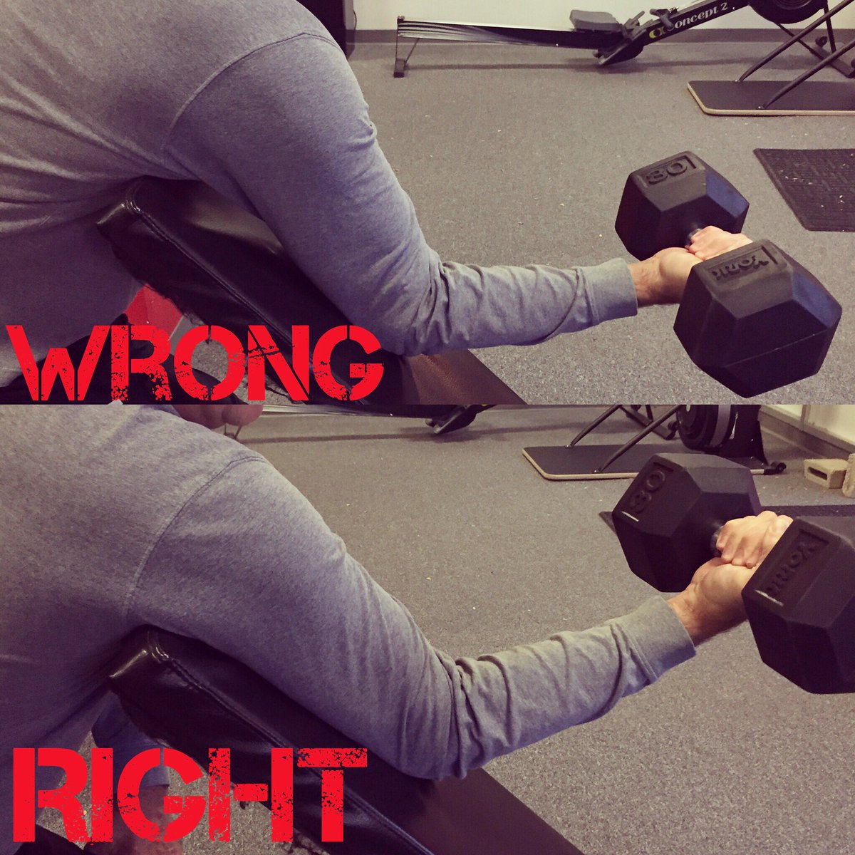 commit2fit's tweet photo. Don't cheat your preacher curls! 
#fitfam #fitness #gainz #motivation #monday #halloween https://t.co/4alu0ogaXx