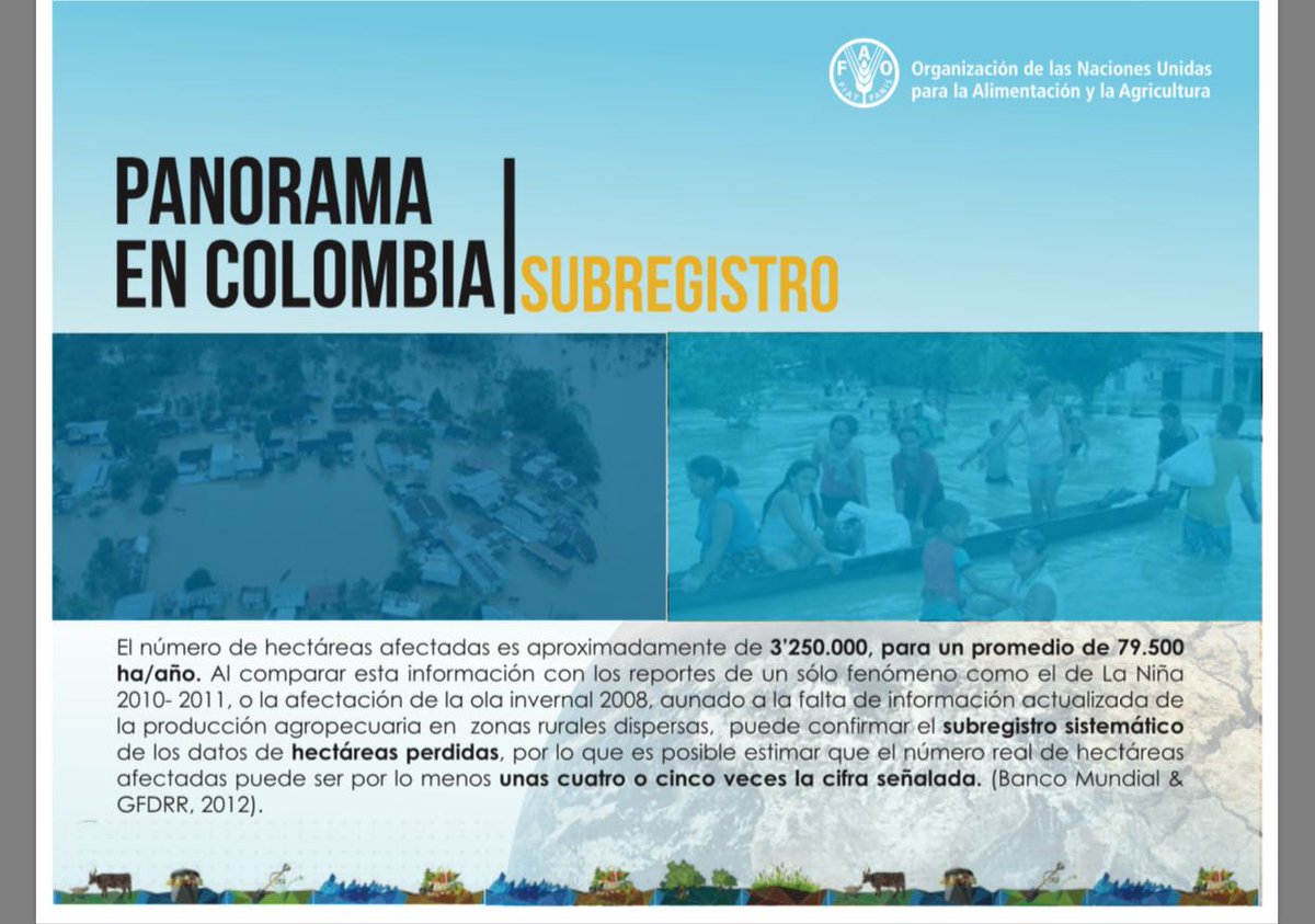 FAO_Colombia's tweet photo. "Tenemos que aprovechar el potencial de tiene Colombia para la producción de alimentos" @Rafael_ZavalaG #DipechoIX #WFD2016 #CambioClimático https://t.co/uIHccoyNhw