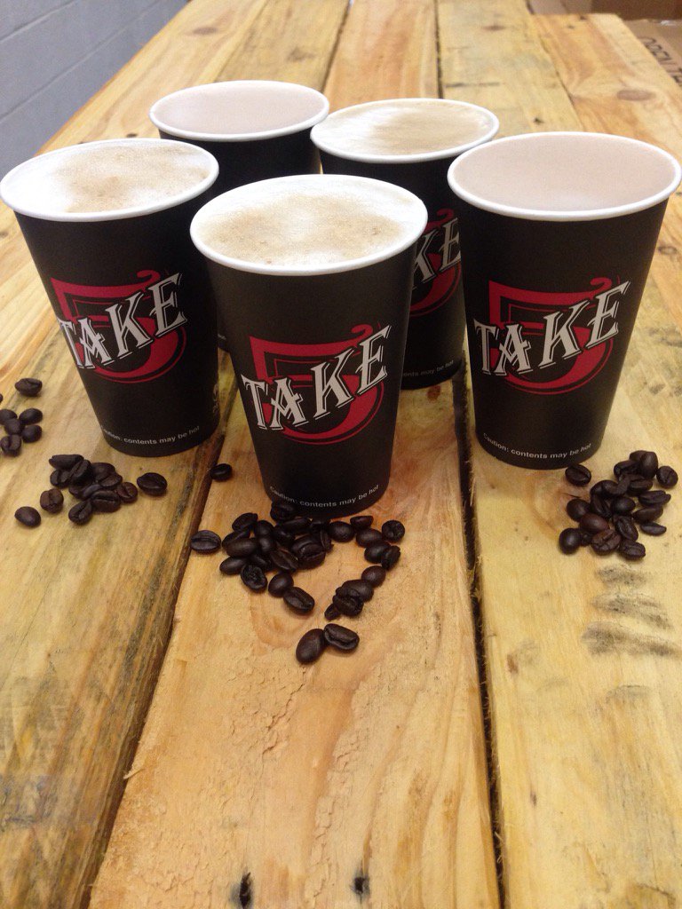 take5vend's tweet image. Introducing the new Take 5 Branded cup. Ready for winter
Enjoy one of our delicious Coffees or hot chocolates.