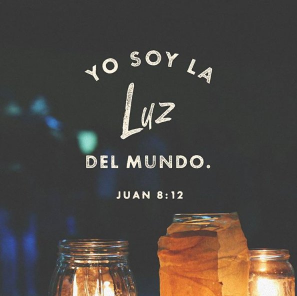 JAMaracay's tweet photo. Jesús dijo:
-Yo soy la luz del mundo, el que me sigue, tendrá la luz que le da vida, y nunca andará en la oscuridad. 
Juan 8:12 https://t.co/5RiBWwdv45