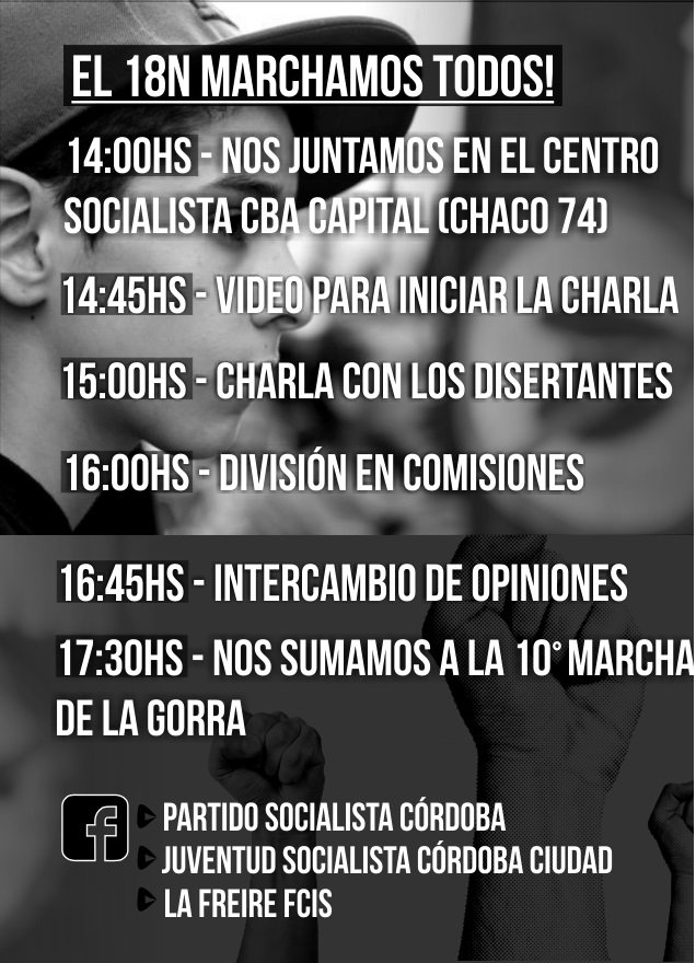 No existe marcha a nivel nacional como esta, aunque el abuso de poder nos pegue en todos lados. 18N VamosTODOS!!!

#10AÑOS
#NiUnPibeMenos