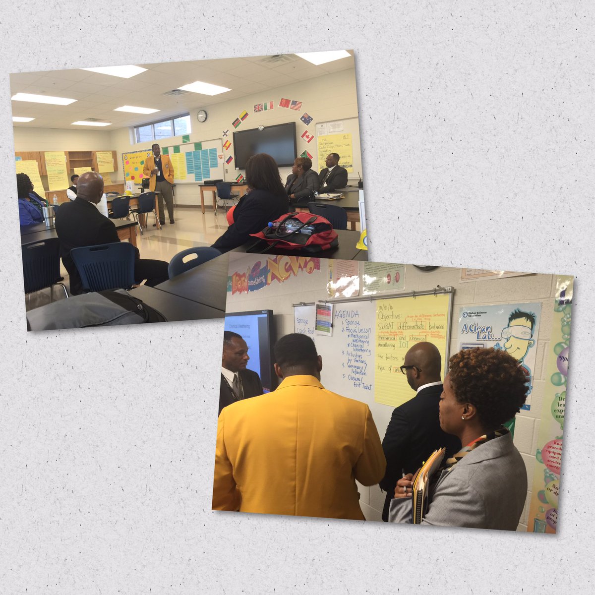 DrEmilyAMassey's tweet image. Dr. Dickey Leads! @Bunche_Chargers @DonyallD @ATLsuper #APSMainThingMainThing #CalibrationMatters
