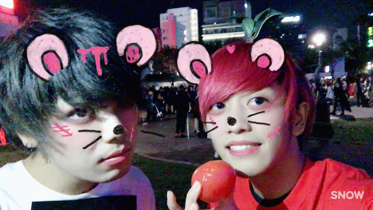 マイキ ラトゥラトゥ ハロウィンなのでトマトのコスプレしました いぇい マイキ ラトゥラトゥ ハロウィンなのでトマトのコスプレしました いぇい
