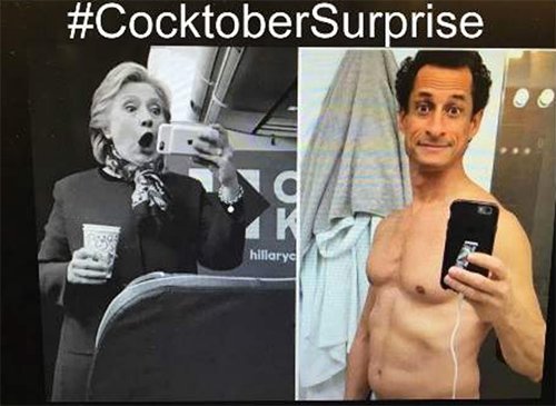 ScrumpTheTexan's tweet photo. #WeinerMobile #WeinersDevice #MAGA3X #HillaryForPrison https://t.co/1cGHXT5C0e
