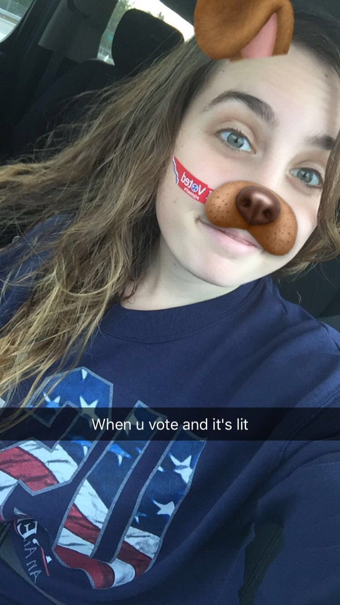 AmyCim's tweet photo. When u vote and it's lit https://t.co/bAnGclrUoW