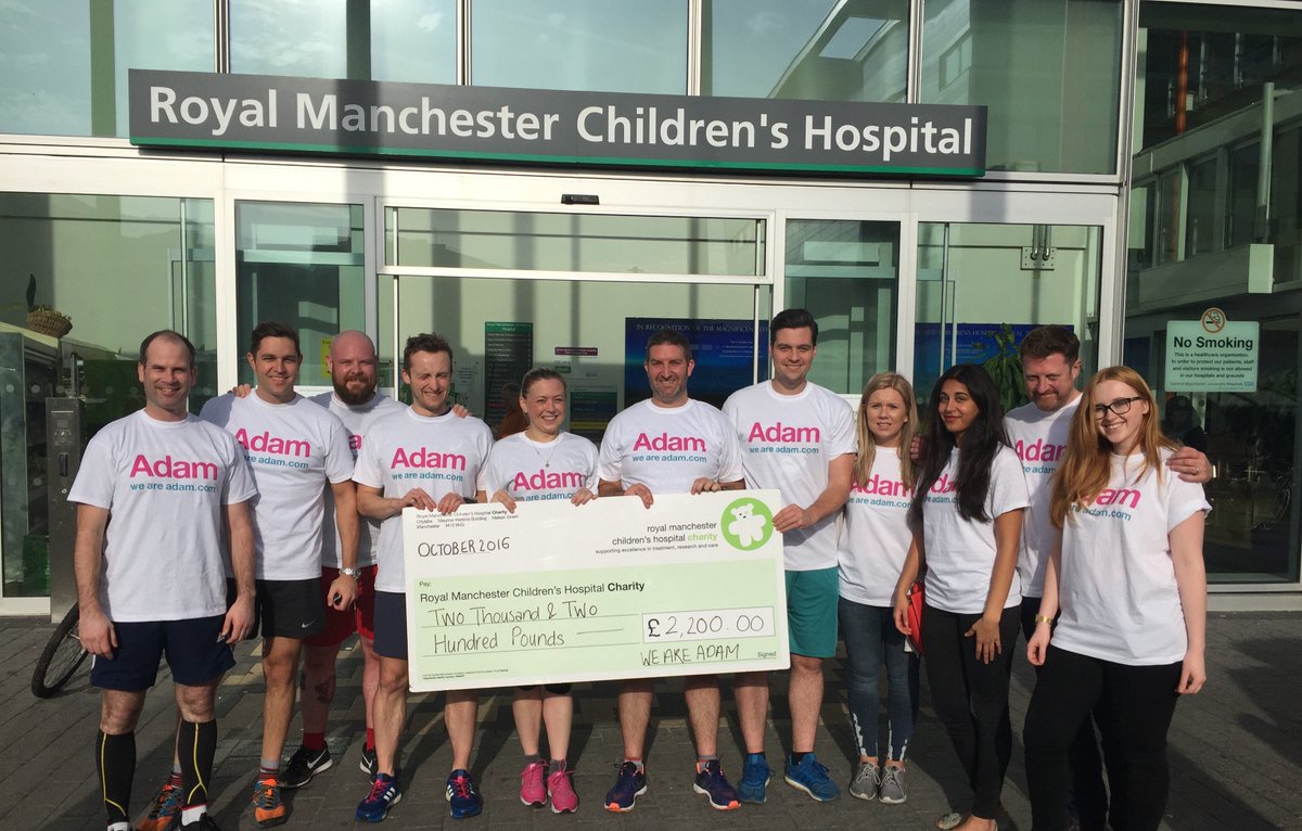 WeAreAdam's tweet photo. That's a wrap! A HUGE congrats to the team for finishing their 5k a day challenge &amp; raising £2,200 for @RMCHcharity https://t.co/9BlTHxmNXj https://t.co/c2Z9Xfamdj