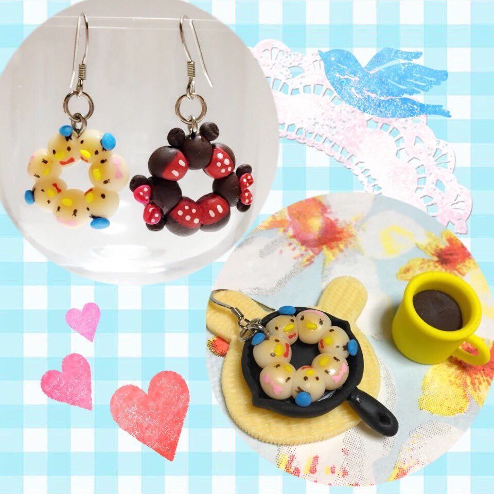 Sakura どきどき工房 樹脂粘土 を使用して ドナルド デイジー ちぎりパン ピアス を作りました 作り方 ディズニー Diy ハンドメイド パン アクセサリー ミニチュアフード T Co 8hhvddaw1z Twitter Sakura どきどき工房 樹脂粘土 を使用して ドナルド デイジー ちぎりパン ピアス を作りました 作り方 ディズニー Diy ハンドメイド パン アクセサリー ミニチュアフード T Co 8hhvddaw1z Twitter