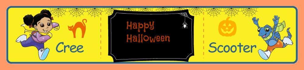 creeandscooter's tweet photo. Wishing you a happy and safe #Halloween #CreeandScooter https://t.co/4Ia3Ydp3U4
